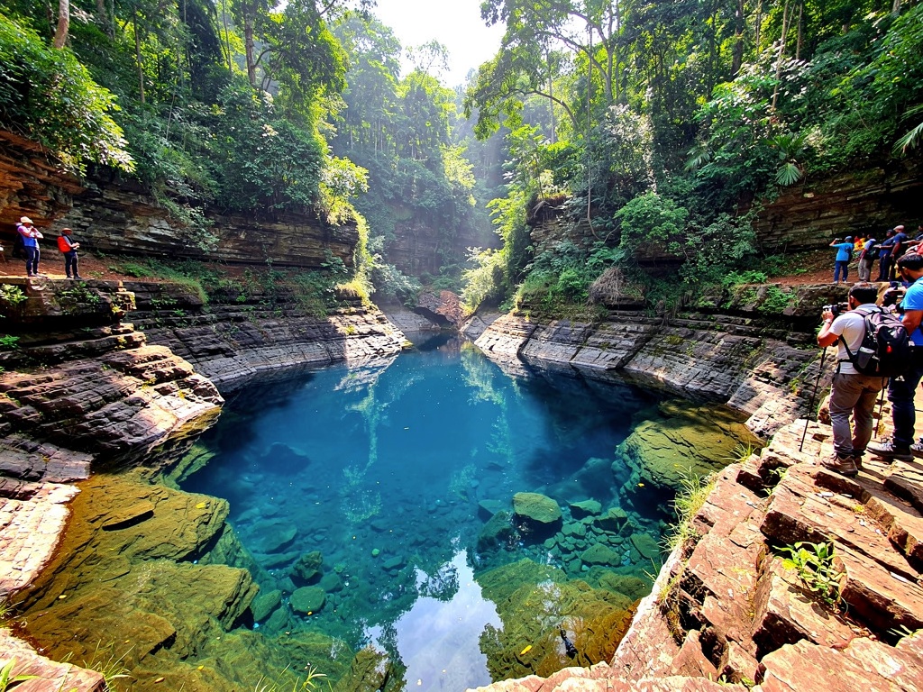 Bhimkund sacred pool linked to Mahabharata legend