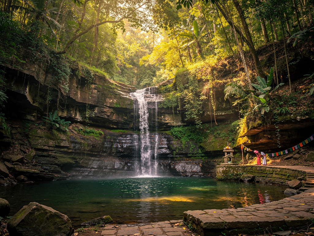 Sitakund natural pool connected with Ramayana legend